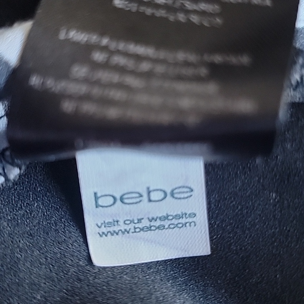 2b Bebe Black Strapless - Picture 4 of 6